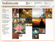 Tablet Screenshot of budismo.com